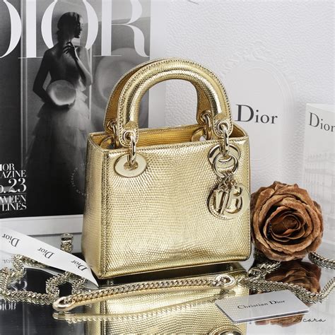 dior white and gold bag|dior gold handbag.